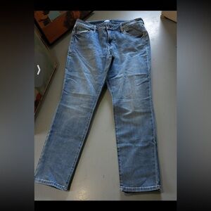 Old Navy size 12S; Slim Straight Blue Jean